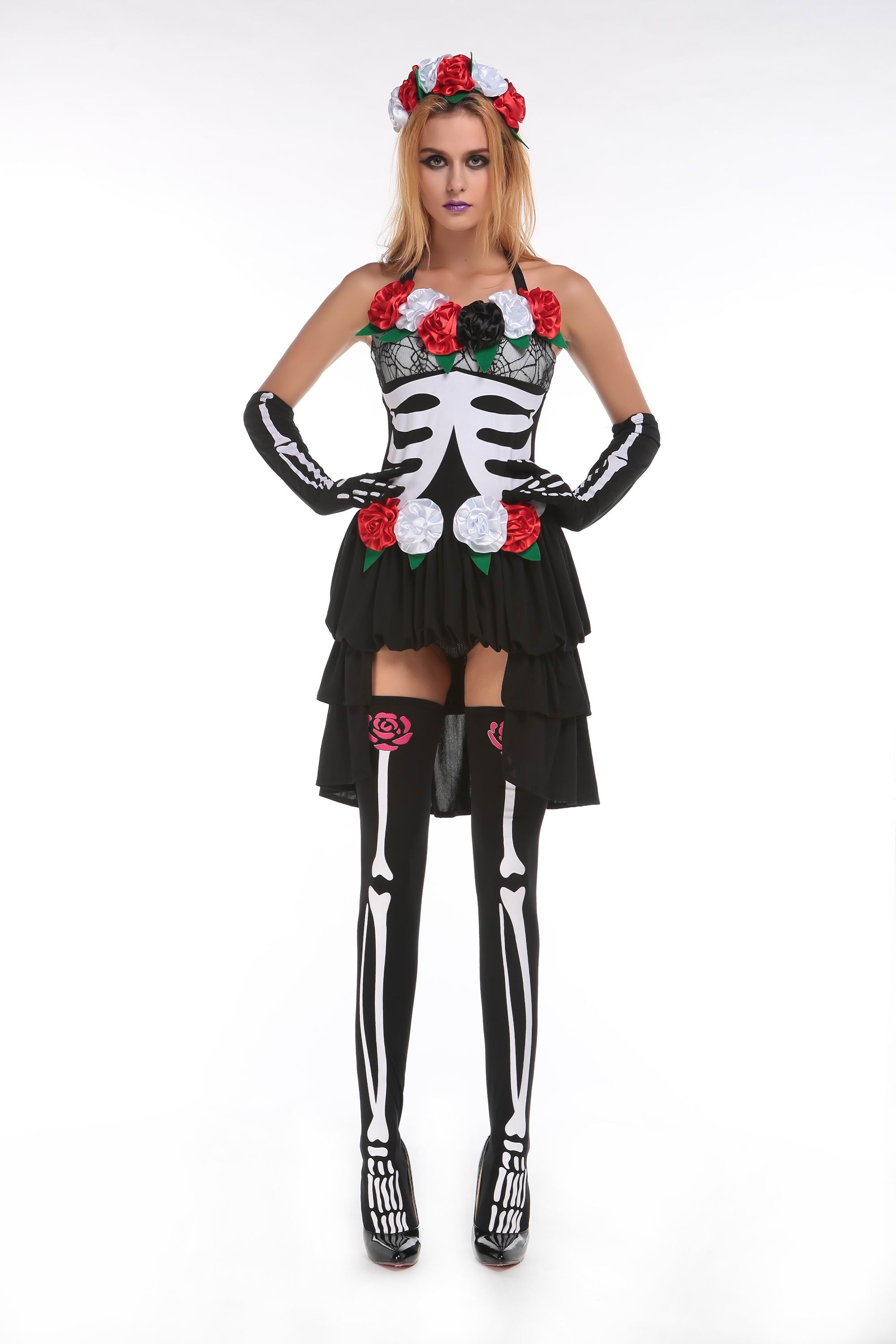 F1593 Mrs. Muerte Costume